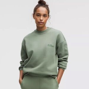 LULULEMON SAGE HEAVYWEIGHT FLEECE CREWNECK